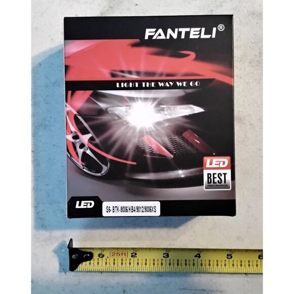FANTELI H7 LED Headlight 6000k-6500K bright white Conversion Low Beam - Picture 2 of 10